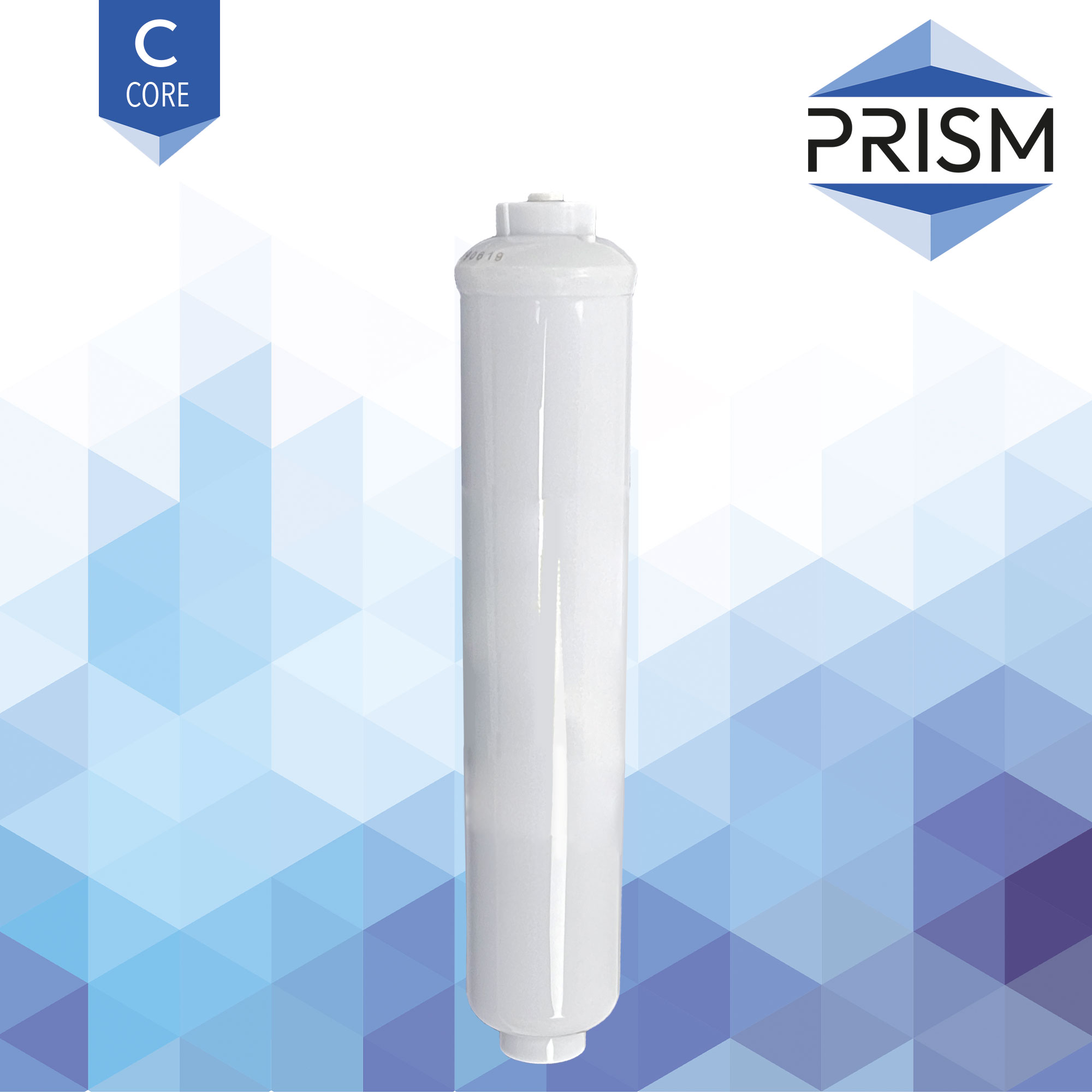 POU-EIBPC-1-10-QC-1/4-C    PRISM CORE RANGE :  Carbon Inline Block 1 micron 10