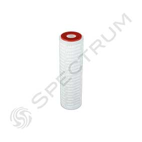 PPPES-0.1-93/4AAS : SPECTRUM Premier Pleat PES Filter 0.1 Micron  93/4'' DOE/Silicone Gaskets