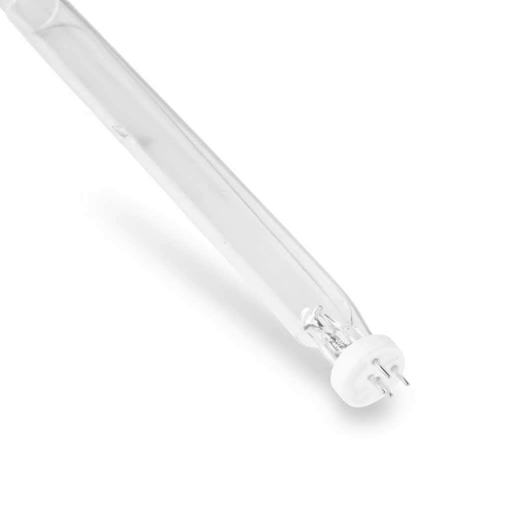 Sita 028119 Lamp, long clear glass UV tube with a white circular base and exposed metal connector pins.