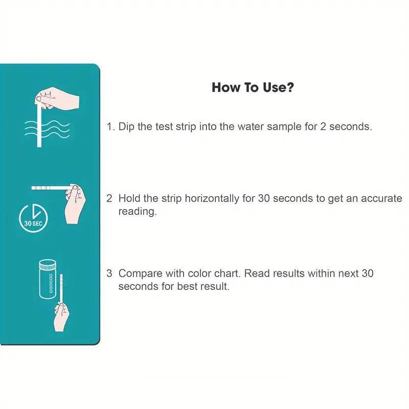 10 in 1 Heavy Metal Test Strips (100 Test Strips) | GAPS Water