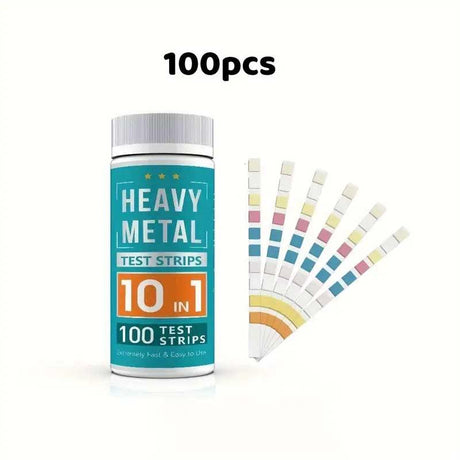 10 in 1 Heavy Metal Test Strips (100 Test Strips) | GAPS Water