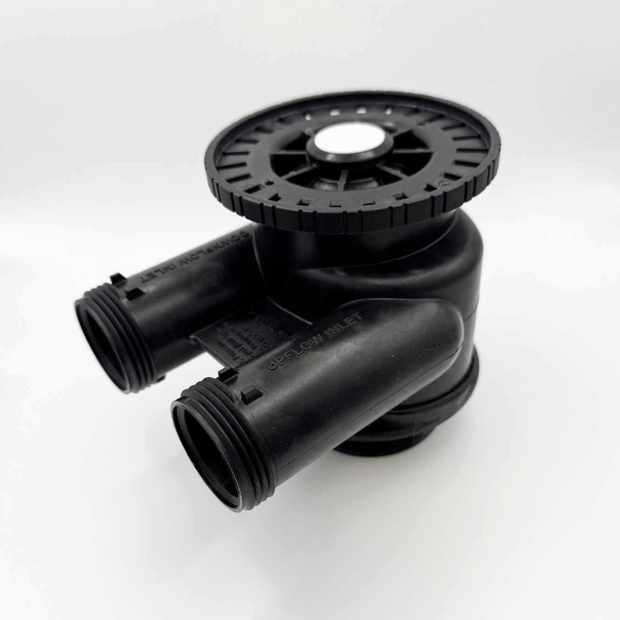 Clack 1190FP In/Out Head with refill port and screen for water filtration systems