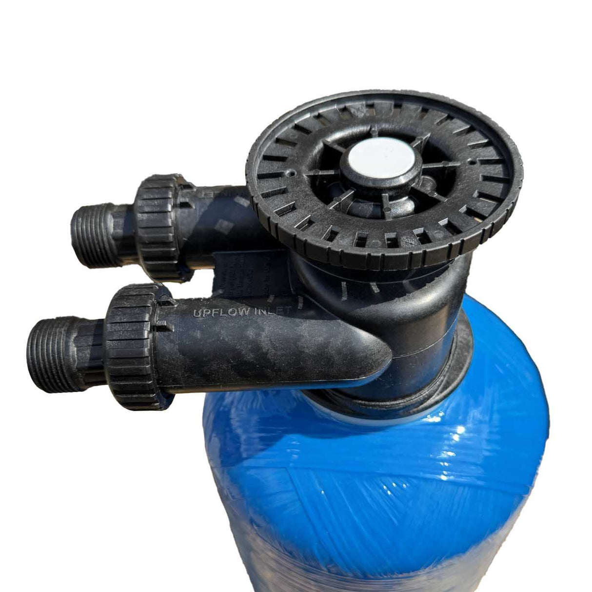 PWG Vessel Complete with Clack 1190 Head water treatment system with refill port and fiberglass construction