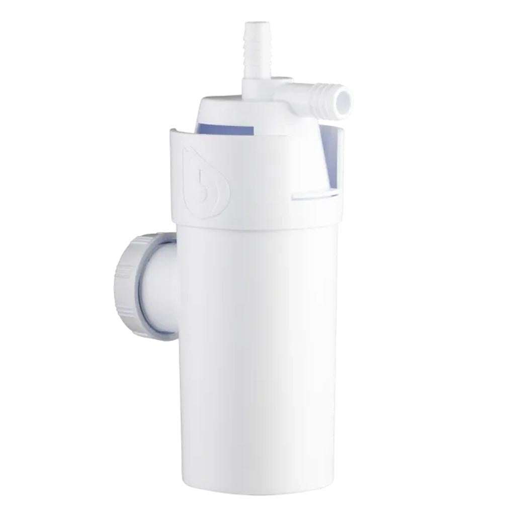 Ecosoft siphon connection set for overflow protection in UK compact water purification systems