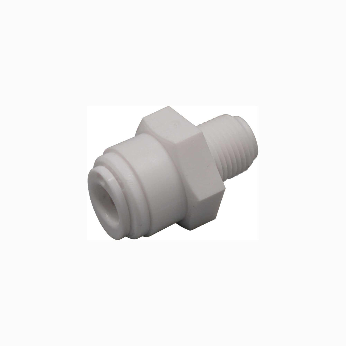 SC-S-T8P4 : SPECTRUM Connector Straight 1/8" Male Thread / 1/4" Push Fit