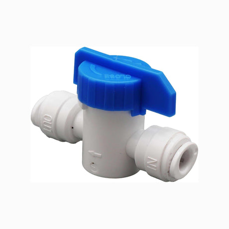 SC-B-P4P4 : SPECTRUM Connector Ball Valve 1/4" Push Fit / 1/4" Push Fit