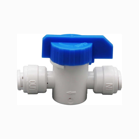SC-B-P4P4 : SPECTRUM Connector Ball Valve 1/4" Push Fit / 1/4" Push Fit