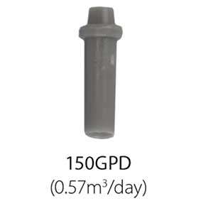 FLOWRESTRICTOR-150GPD : AXEON Capillary Flow Restrictor 150GPD Grey | GAPS Water Treatment