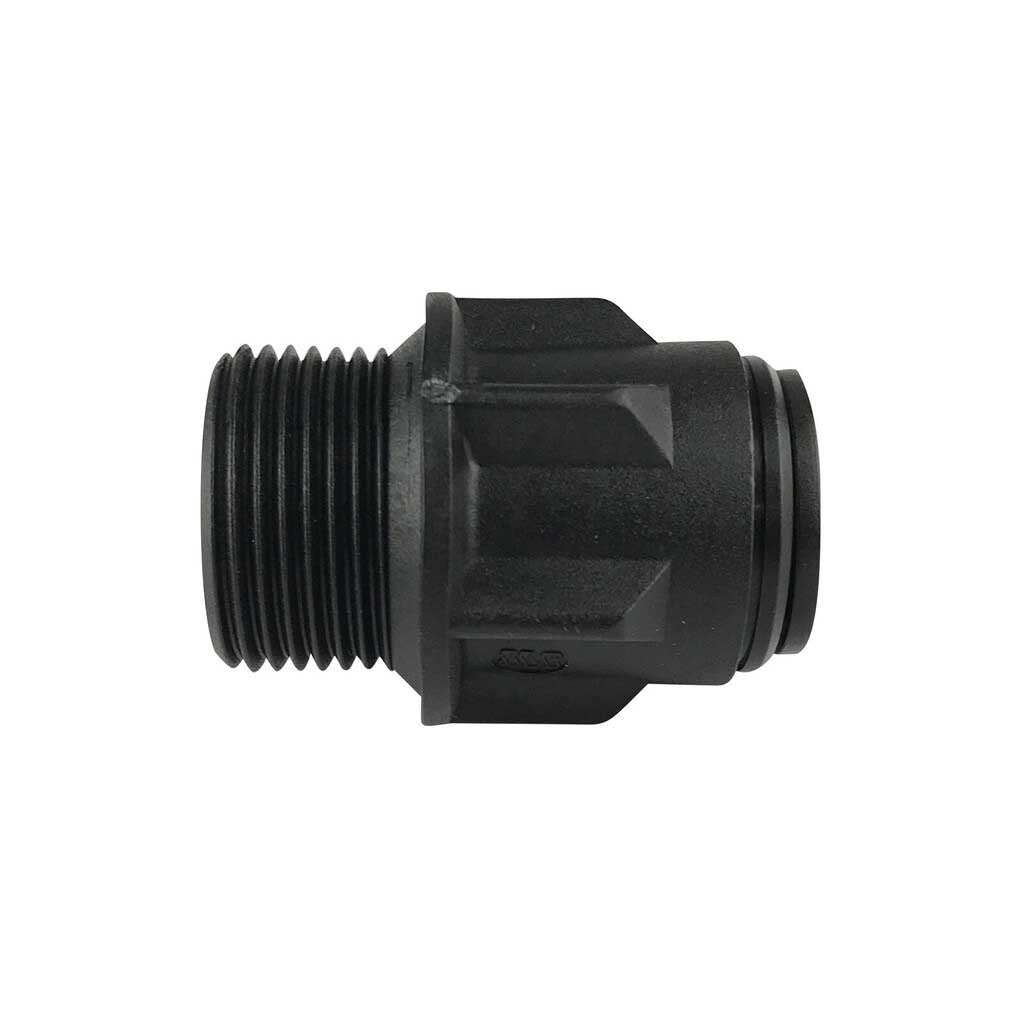 3/4'' Male Thread x 15mm Push Fit (plastic) | GAPS Water Treatment