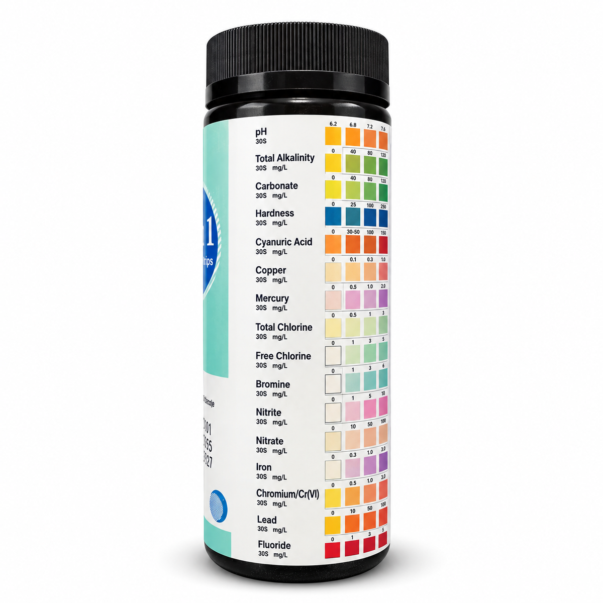 16-in-1 Water Quality Test Strips – 50 Pack