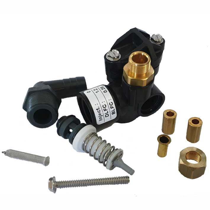 Fleck 29170 - Injector Assembly 9100 Up Flow #1/2/0.50 | GAPS Water Treatment