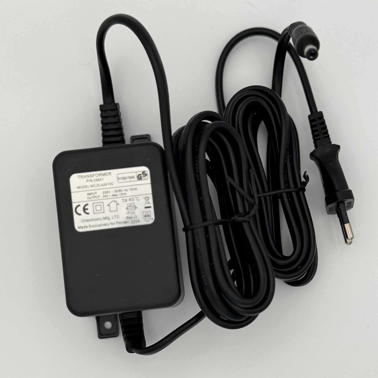 Fleck 28597-20 (formally 25651) Transformer UK Plug 10 VA 400 mA 230 Volts