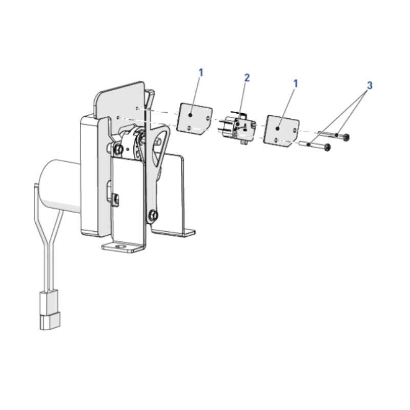 Fleck 29208 Motor Assembly 2910 Lower 24V DC new style replacement motor for water softener