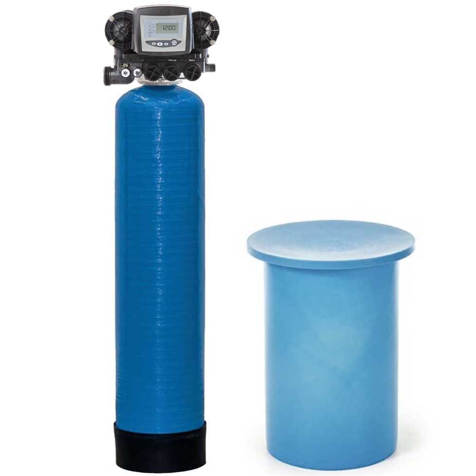 Simplex Water Softener with Autotrol Logix 268 and 278 Controllers 1"