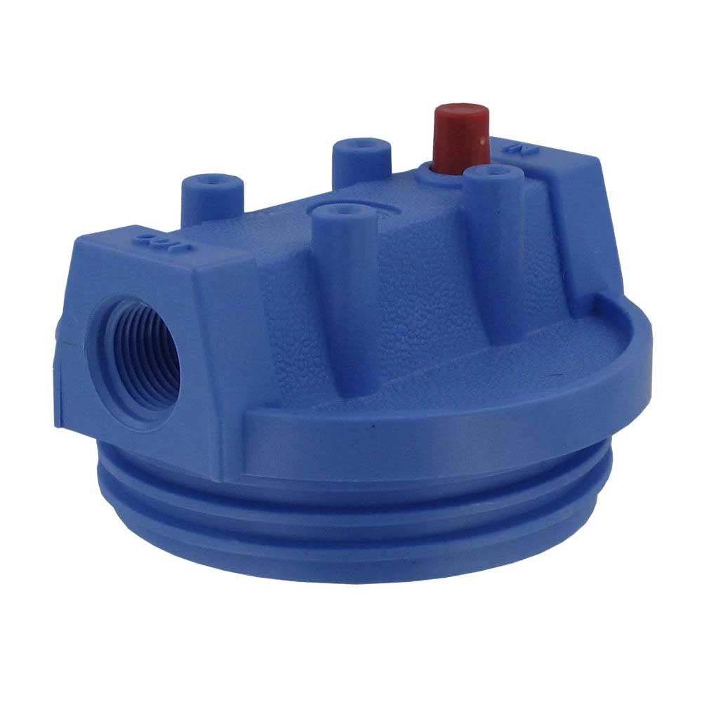 PENTAIR NO10/20 blue replacement water filter head cap with pressure release button for Pentair filter housings