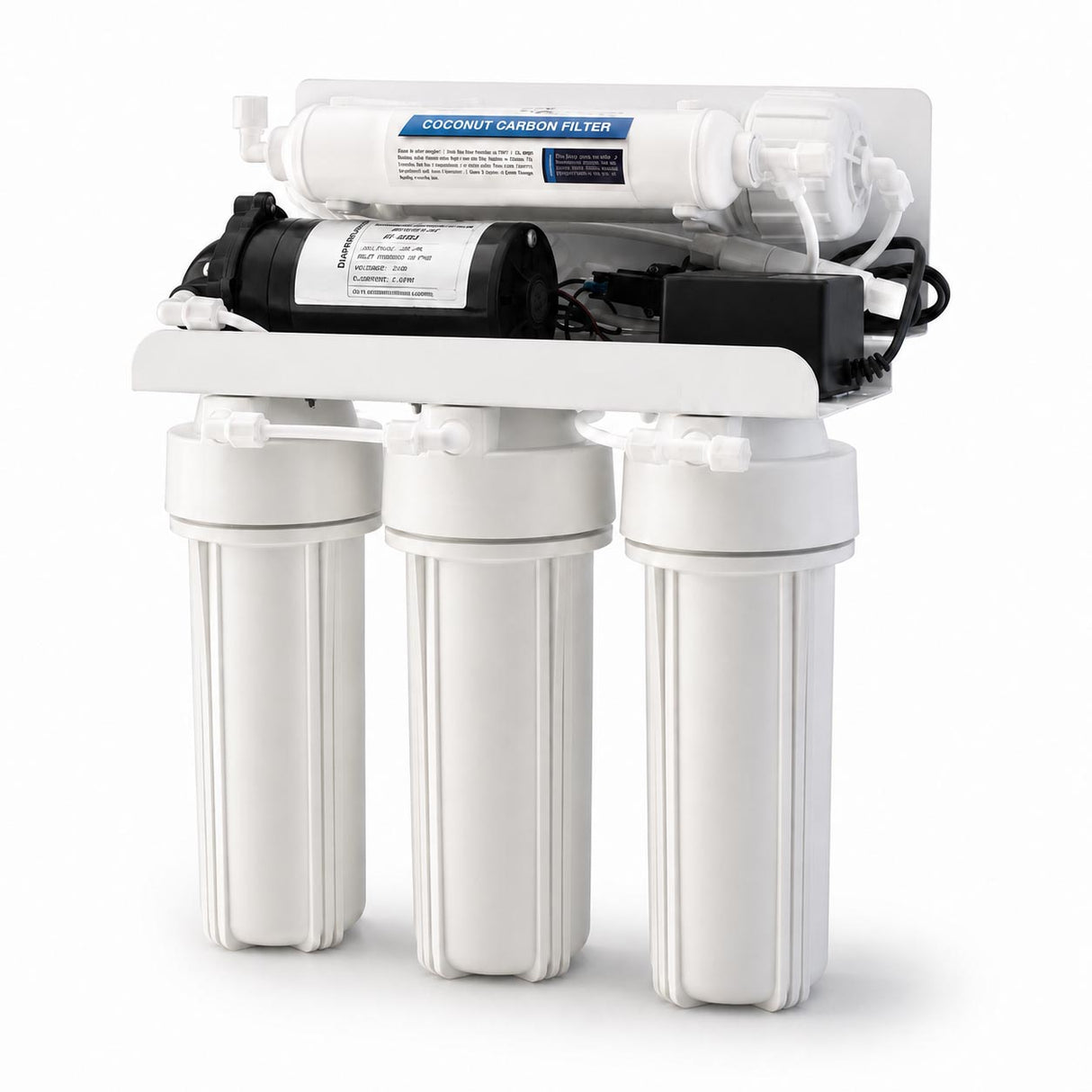 Five Stage Reverse Osmosis System, Pumped