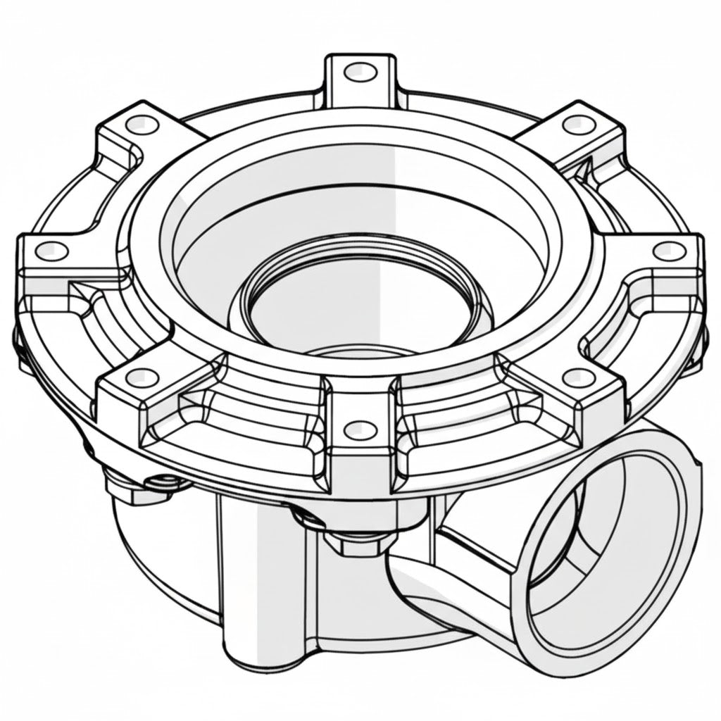 Fleck 61415-20 Rotating Side Mount Adapter Assembly 2850/2900