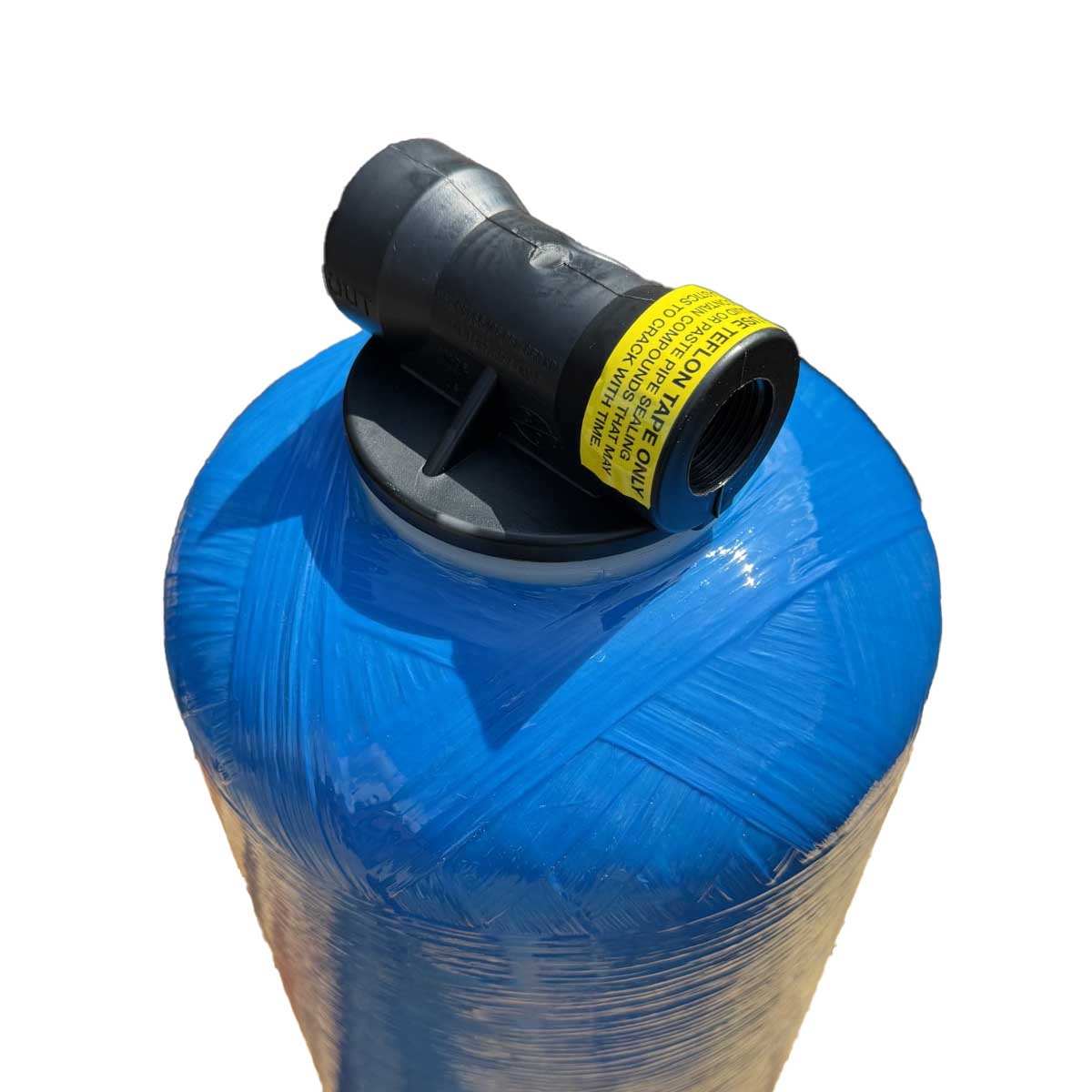 PWG vessel with Clack 890 head, 3/4" BSPF ports, fiberglass construction for industrial water treatment