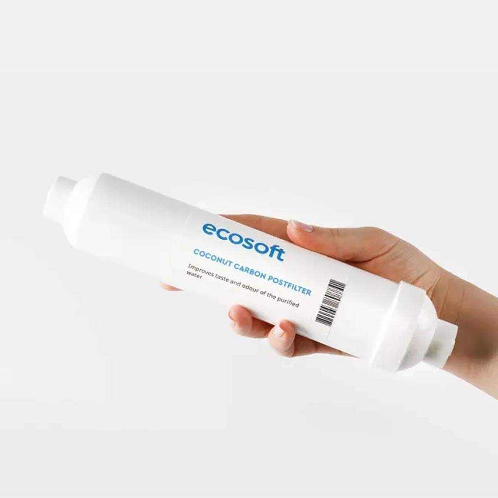 Ecosoft carbon postfilter for RO filter 1/4" Push fit BOX QUANTITY 24
