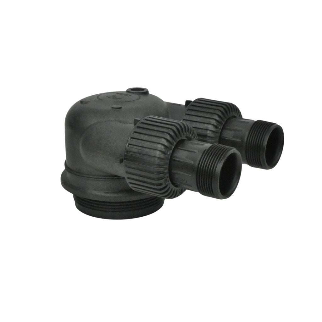 Clack 1192 1.5" BSP In/Out Head for water treatment system with 50mm riser assembly