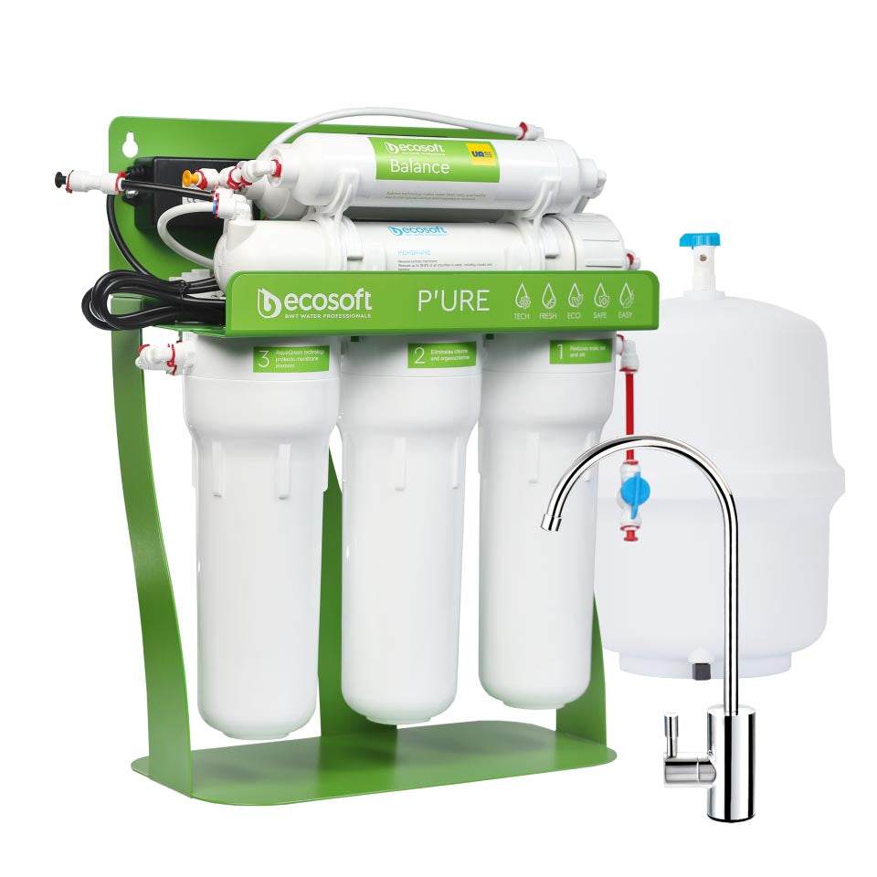 Ecosoft PURE Balance RO System with Pump