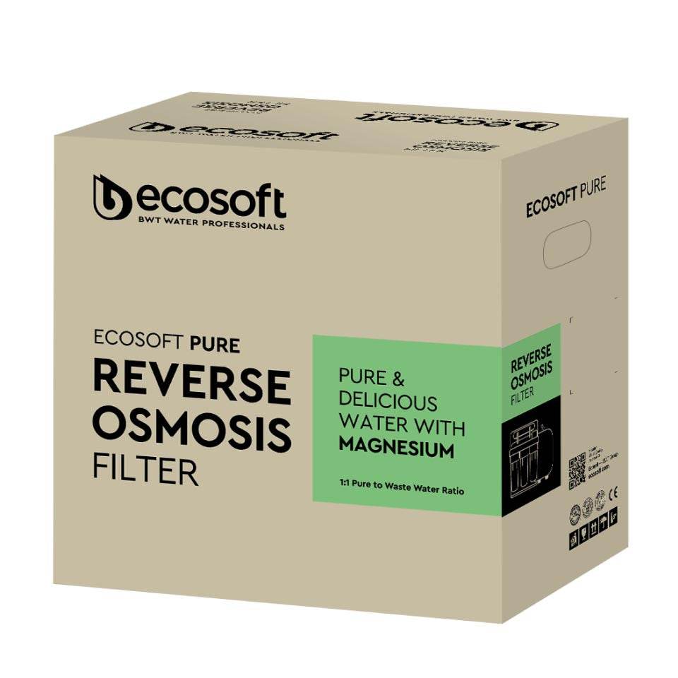 Ecosoft PURE Balance RO System with Pump