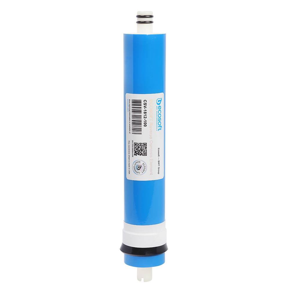 Ecosoft 100 GPD Membrane Element for high-efficiency water purification and reverse osmosis systems