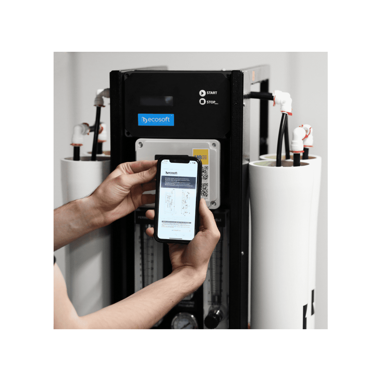 Ecosoft MO20000 4" RO System 1000 LPH | Buy at GAPS Water Treatment