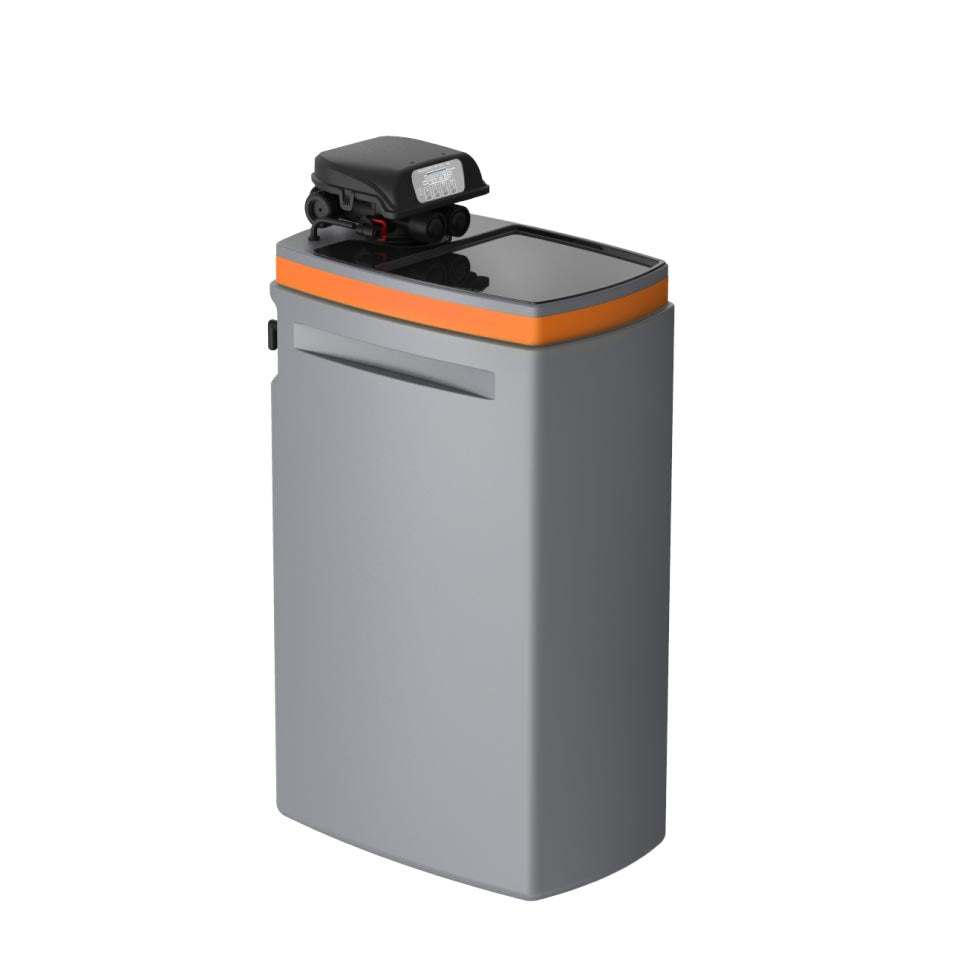 Ecosoft Anthracite Gold 370 high-capacity well water softener system with ECOMIX A technology and smart controller
