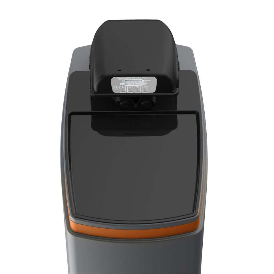 Ecosoft Anthracite Gold 370 high-capacity well water softener with advanced ECOMIX A filtration technology and smart controller