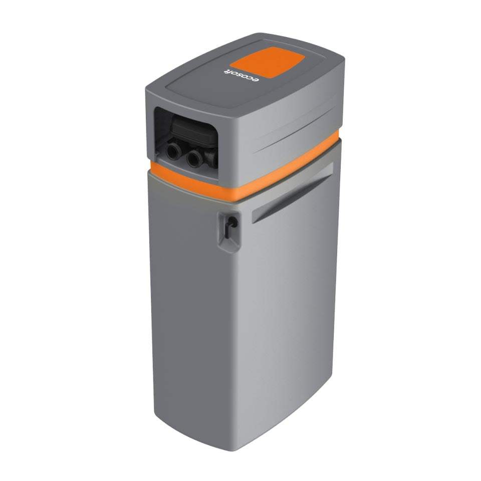Ecosoft Anthracite Gold 370 high-capacity well water softener with smart controller and robust design