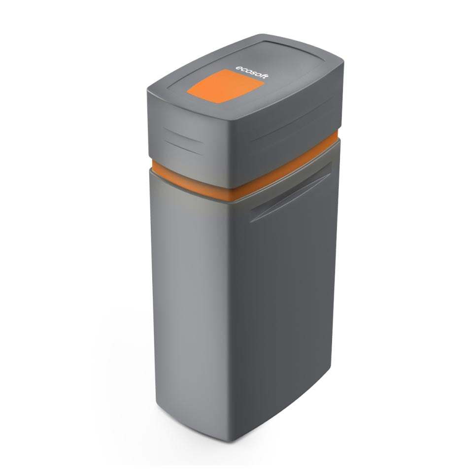 Ecosoft Anthracite Gold 370 high-capacity well water softener system with smart control and ECOMIX A technology