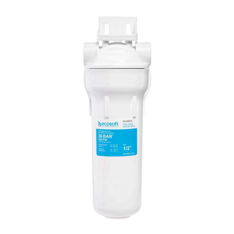 Ecosoft 10" High Pressure Filter Housing, 1/2″, Box Quantity 6