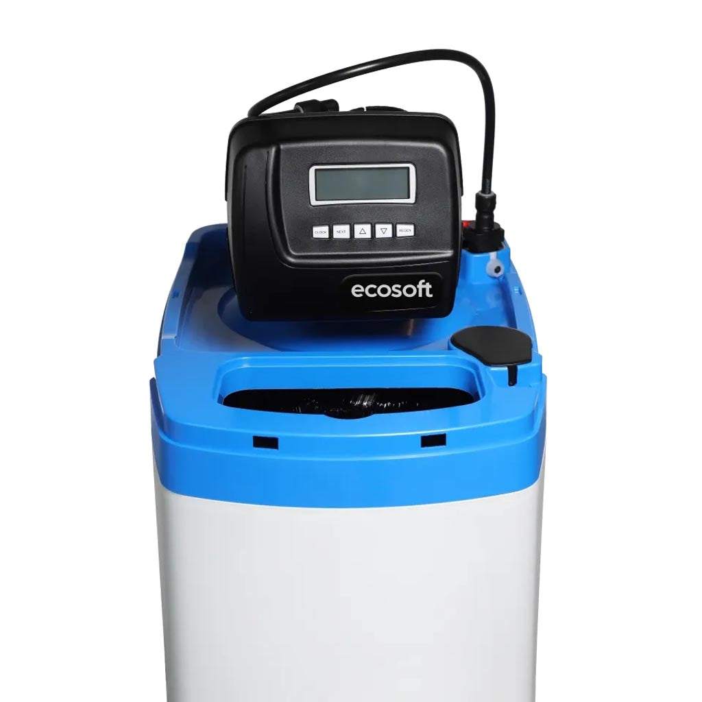 Ecosoft Arctic Blue 150 water softener compact unit with CE valve for home use