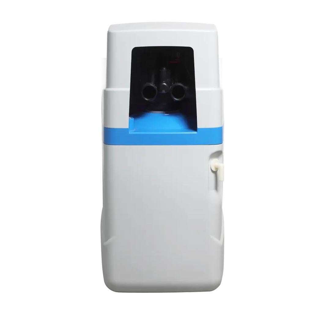 Ecosoft Arctic Blue 150 compact water softener unit with CE valve for home use