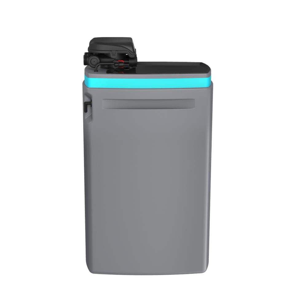 Ecosoft Anthracite Azure 370 water softener with 37-litre capacity and high flow rate for efficient water softening.