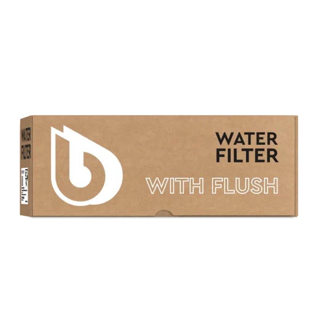 Ecosoft 3P Grey Mono 10" water filter with venturi valve and drain ½” for efficient sediment flushing and filtration