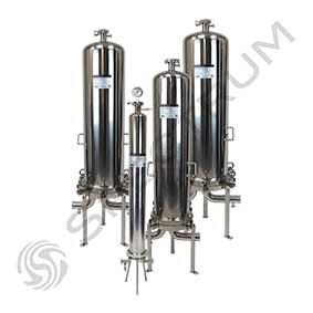 PSFH-SEP-7-30-2-226E : SPECTRUM Sanitary Filter Housing 7 x 30 226 End-Cap 2" Tri-Clamp EPDM Seal