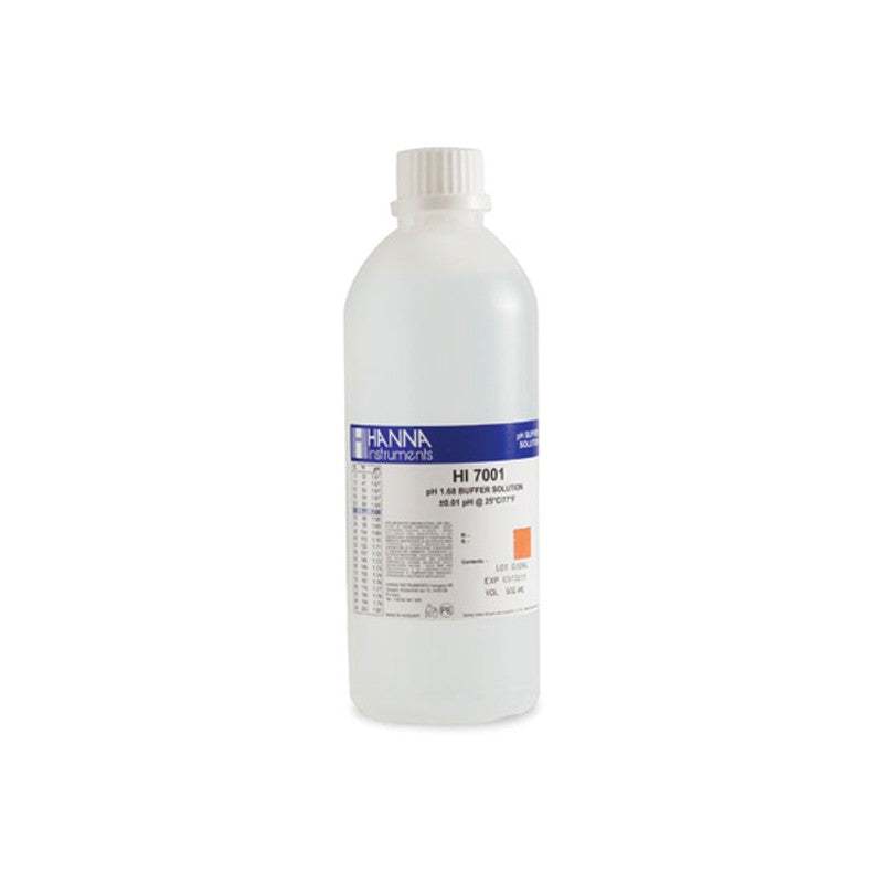 HI-7001L pH 1.68 Buffer Solution, 500 mL bottle | GAPS Water Treatment