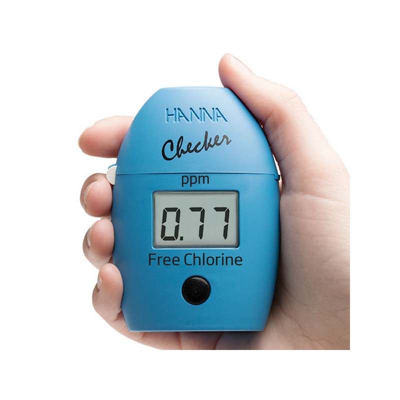 HI-701 Free Chlorine Handheld Colorimeter - Checker HC