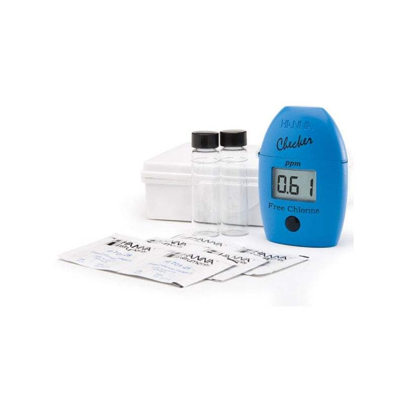 HI-701 Free Chlorine Handheld Colorimeter - Checker HC