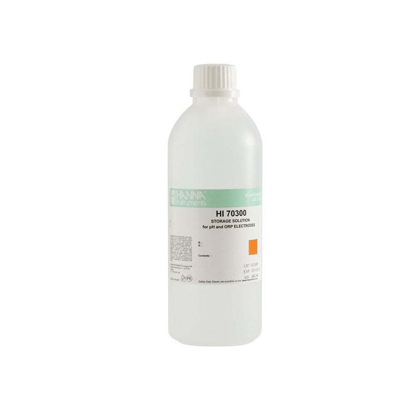 HI-70300L pH Electrode Storage Solution, 500 mL | GAPS Water