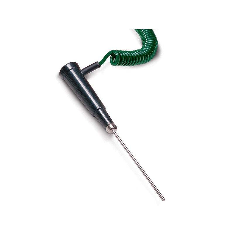 HI-766E1 K-Type Thermocouple Probe with stainless steel handle and 1-meter cable for precise temperature measurement up to 900°C