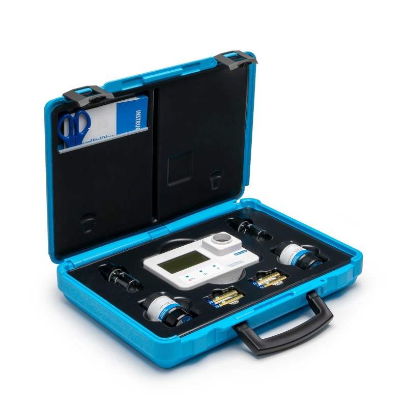 HI-97700C Ammonia Low Range portable photometer kit for accurate water ammonia measurement with waterproof design and backlit LCD display