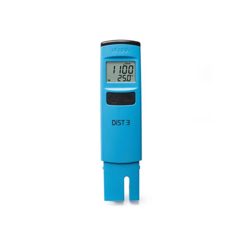 HI-98303 Pocket Conductivity Tester compact handheld device for water conductivity measurement up to 2000 µS/cm