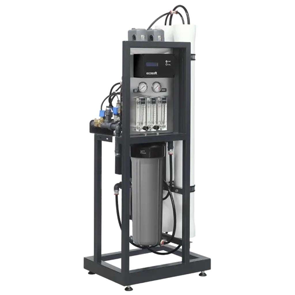 Ecosoft Professional MO12000 4-inch reverse osmosis system with 500 liters per hour capacity diagram