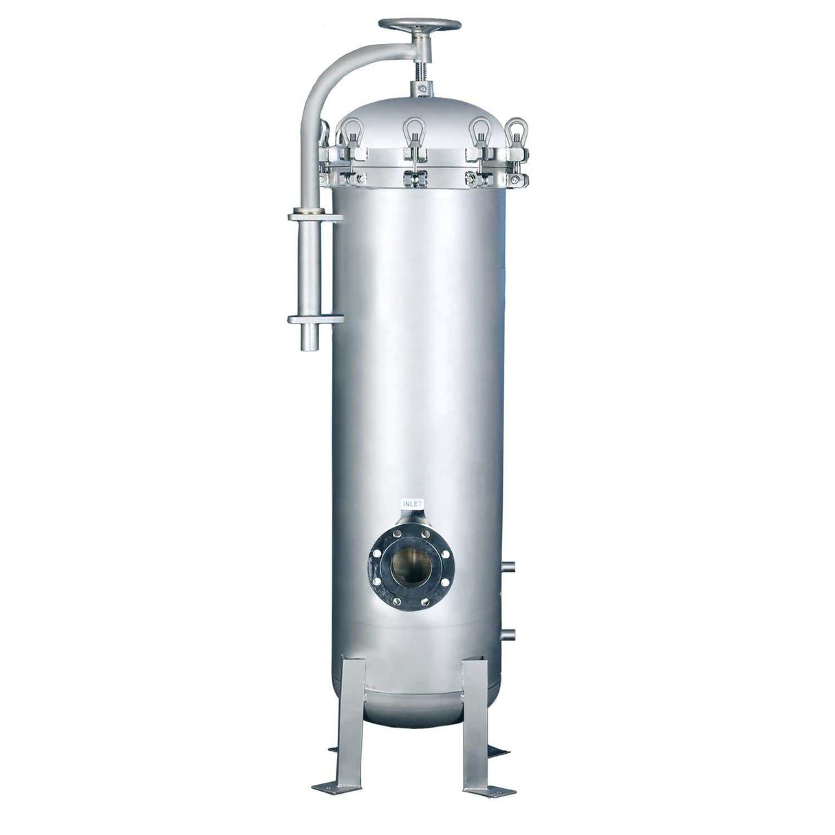 PFH-SPC-21-40-4F-GP-ML : SPECTRUM INOX Premier Filter Housing 21 X 40" 4" with Gauge Ports 2100 LPM*