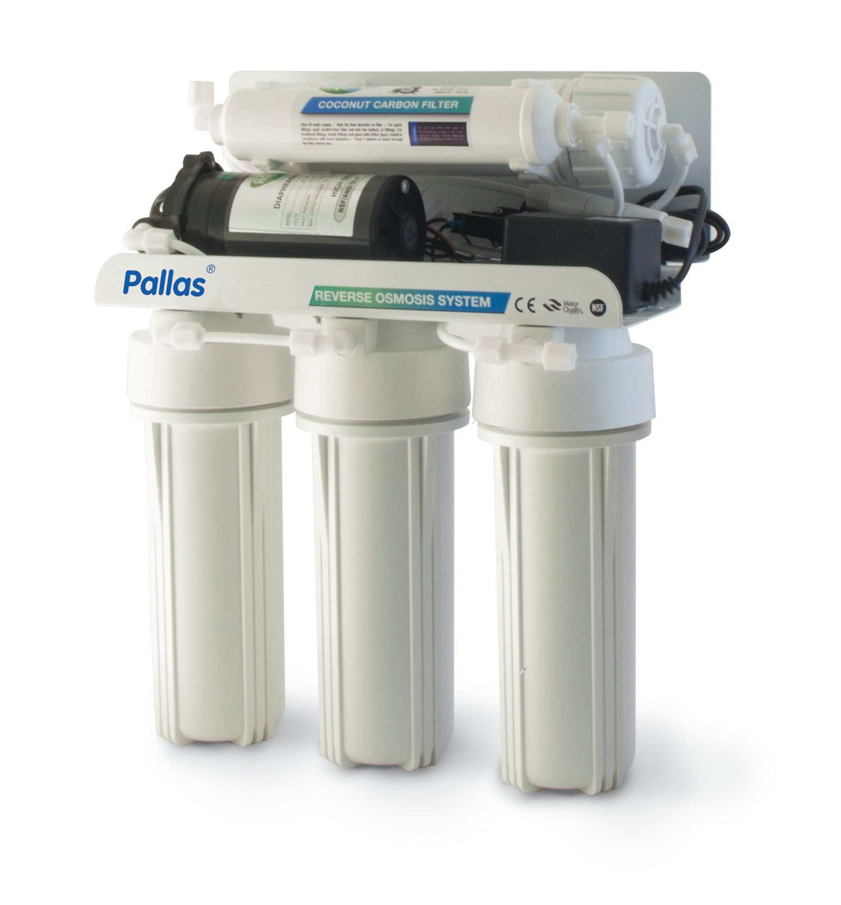 Pallas Viva 5T-BP Five Stage Reverse Osmosis System, Pumped