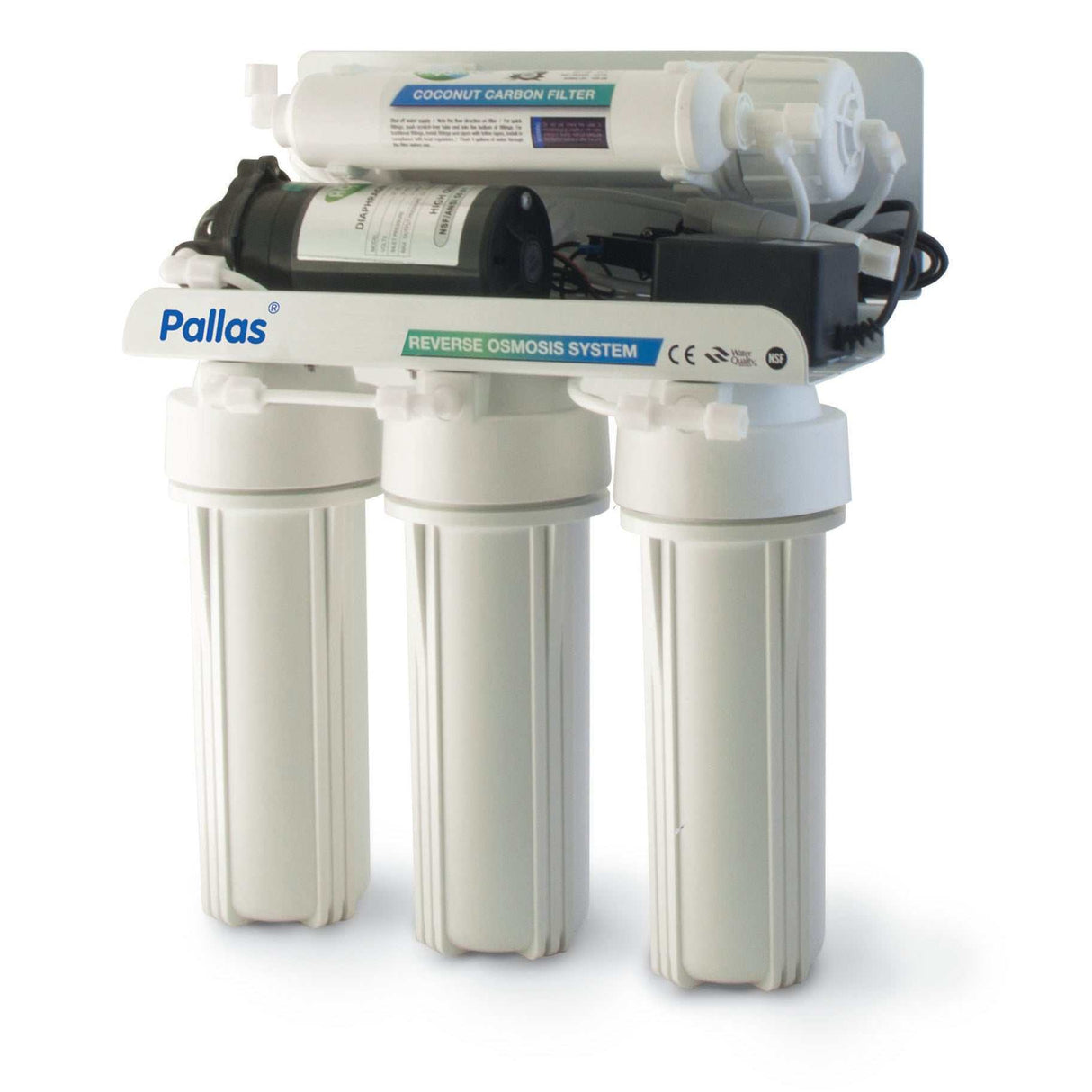 Pallas Viva 5T-BP Five Stage Reverse Osmosis System, Pumped