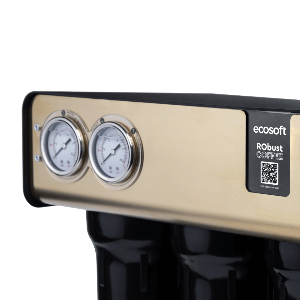 Ecosoft RObust COFFEE reverse osmosis water filter for premium coffee brewing with 75 LPH flow rate
